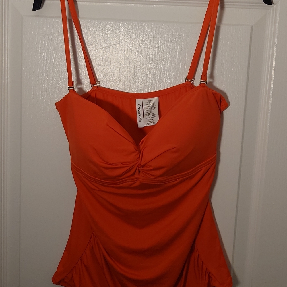 Calvin Klein Orange Swimsuit